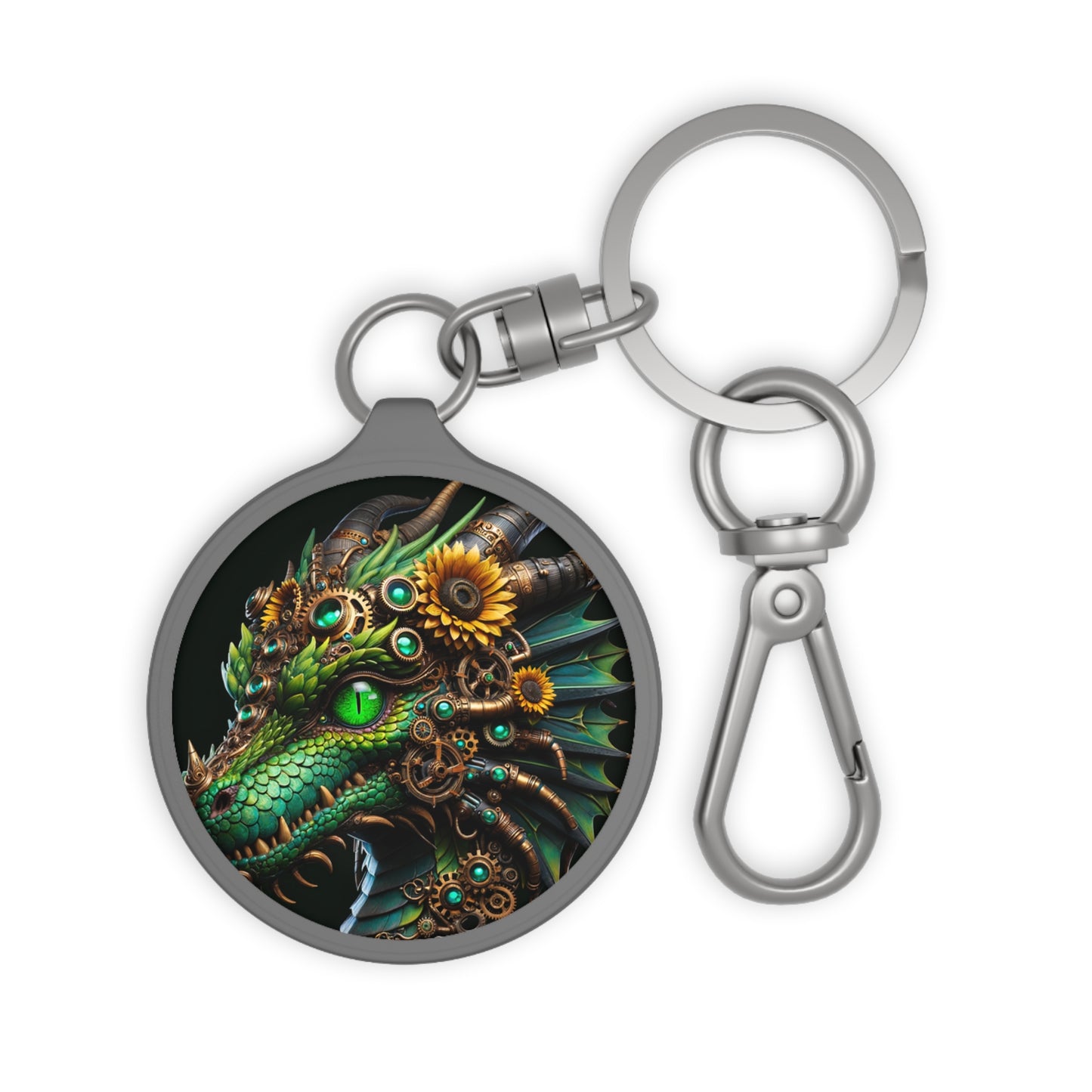 Round Keychain