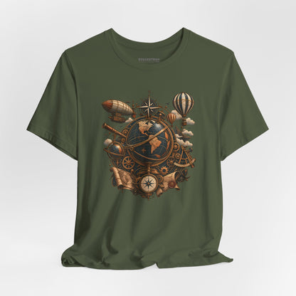 Steampunk Globe - Classic Jersey Tee