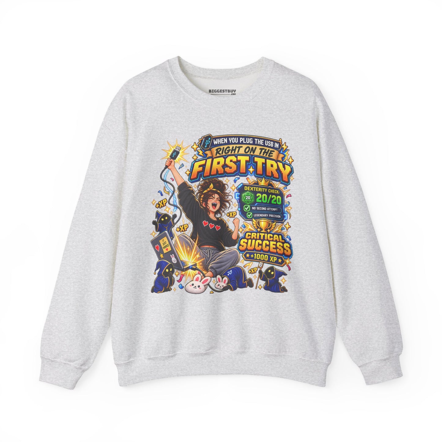 First Try - Crewneck Sweatshirt