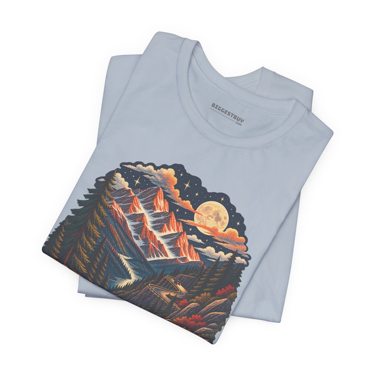 Moonlit Mountain - Classic Jersey Tee