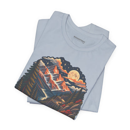 Moonlit Mountain - Classic Jersey Tee