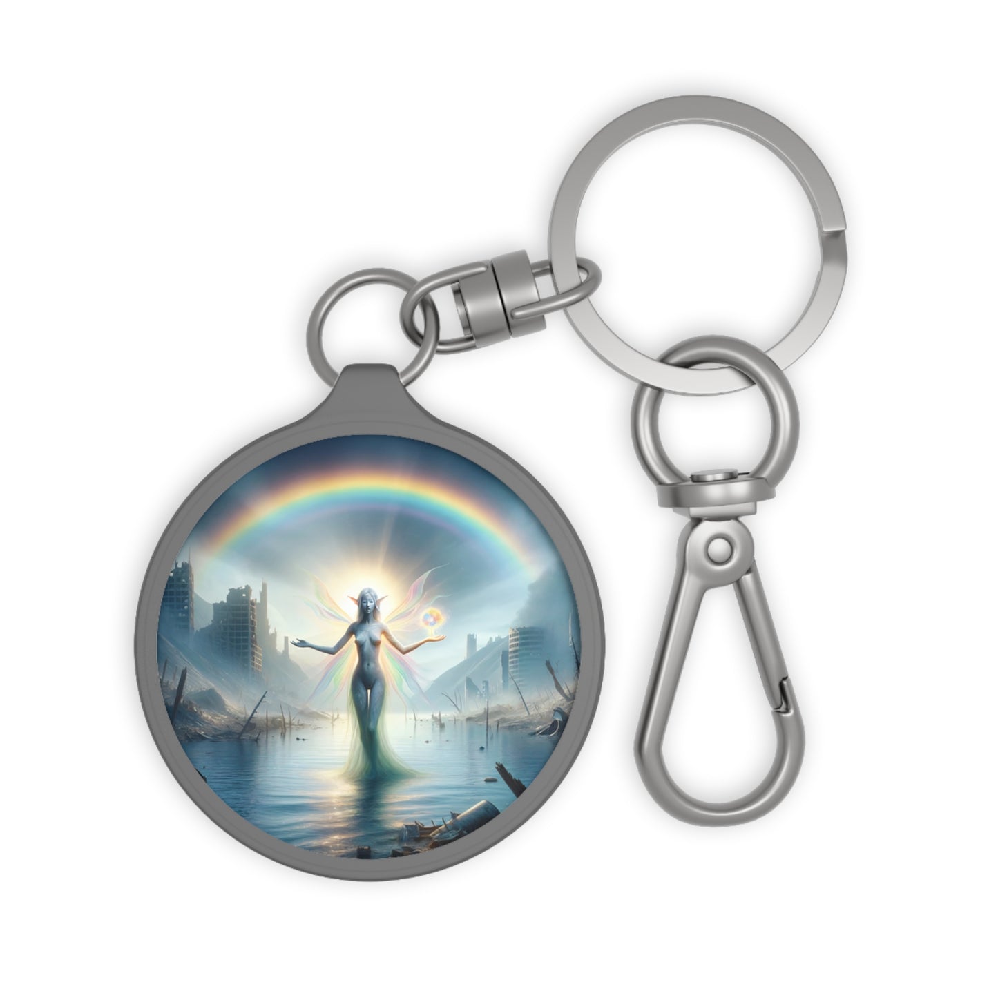 Round Keychain