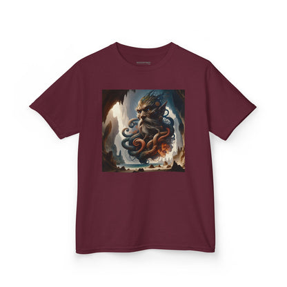 Camiseta | Camiseta Infantil | Algodão Pesado | Mitologia Marinha | Deus do Mar