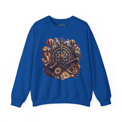 Navigatin Nostalgia - Crewneck Sweatshirt