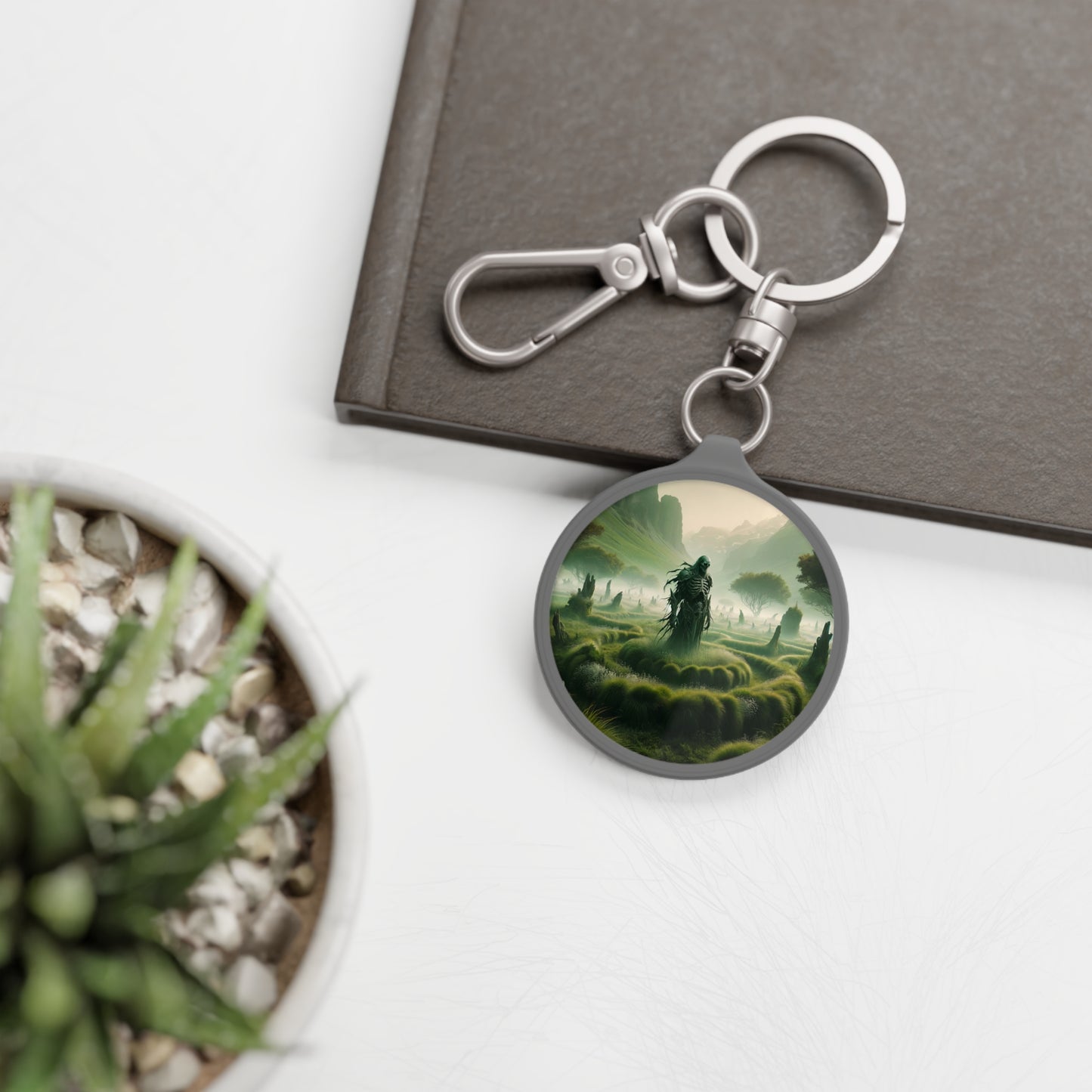 Round Keychain