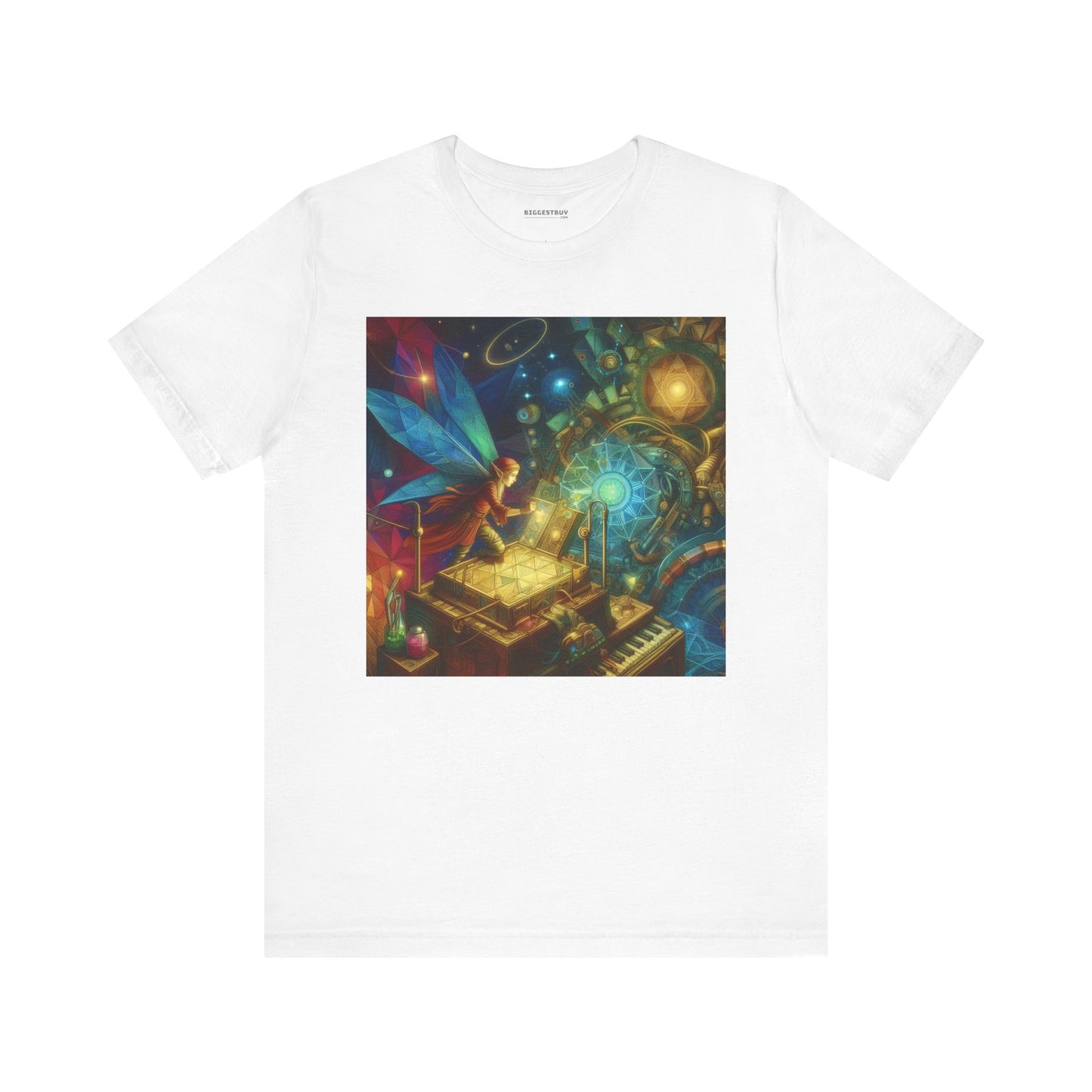 Tişört | Unisex | Jarse Tişört | Kısa Kollu | Elemental Fantezi | Silfler | Peri