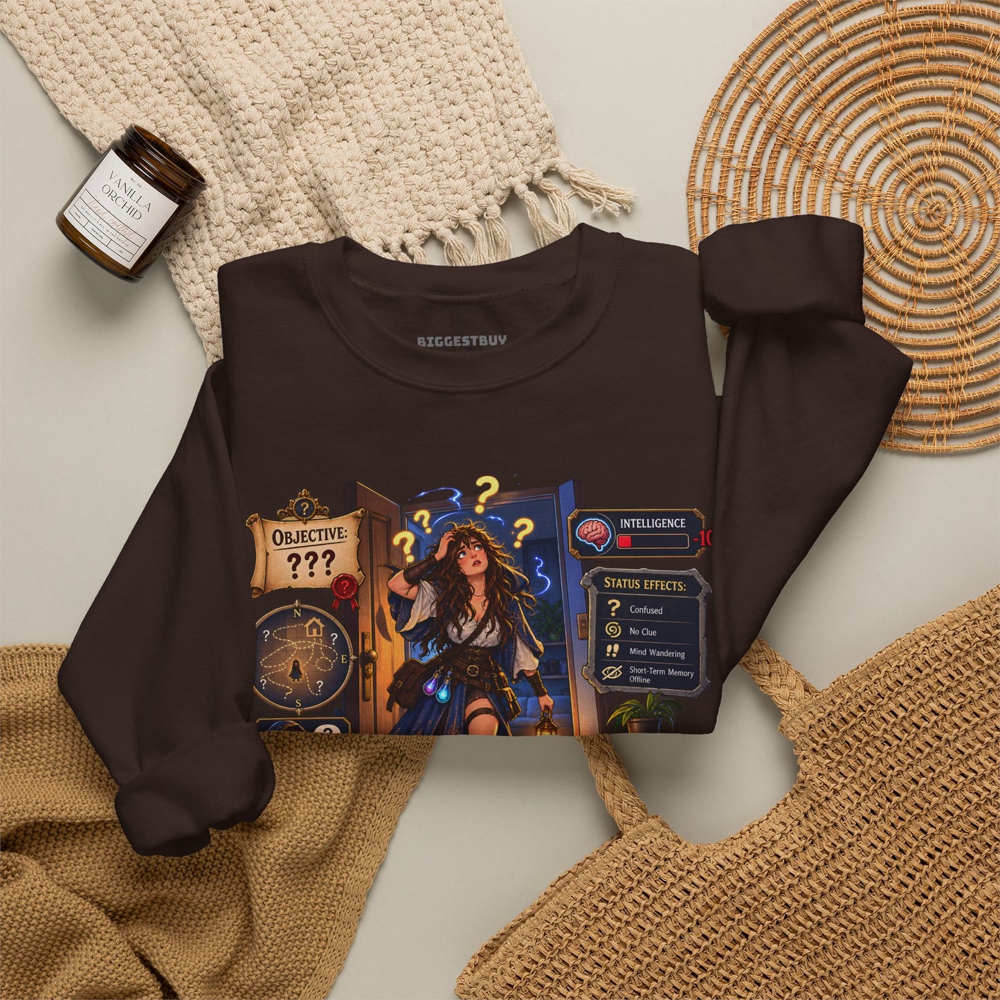 Quest Lost - Crewneck Sweatshirt