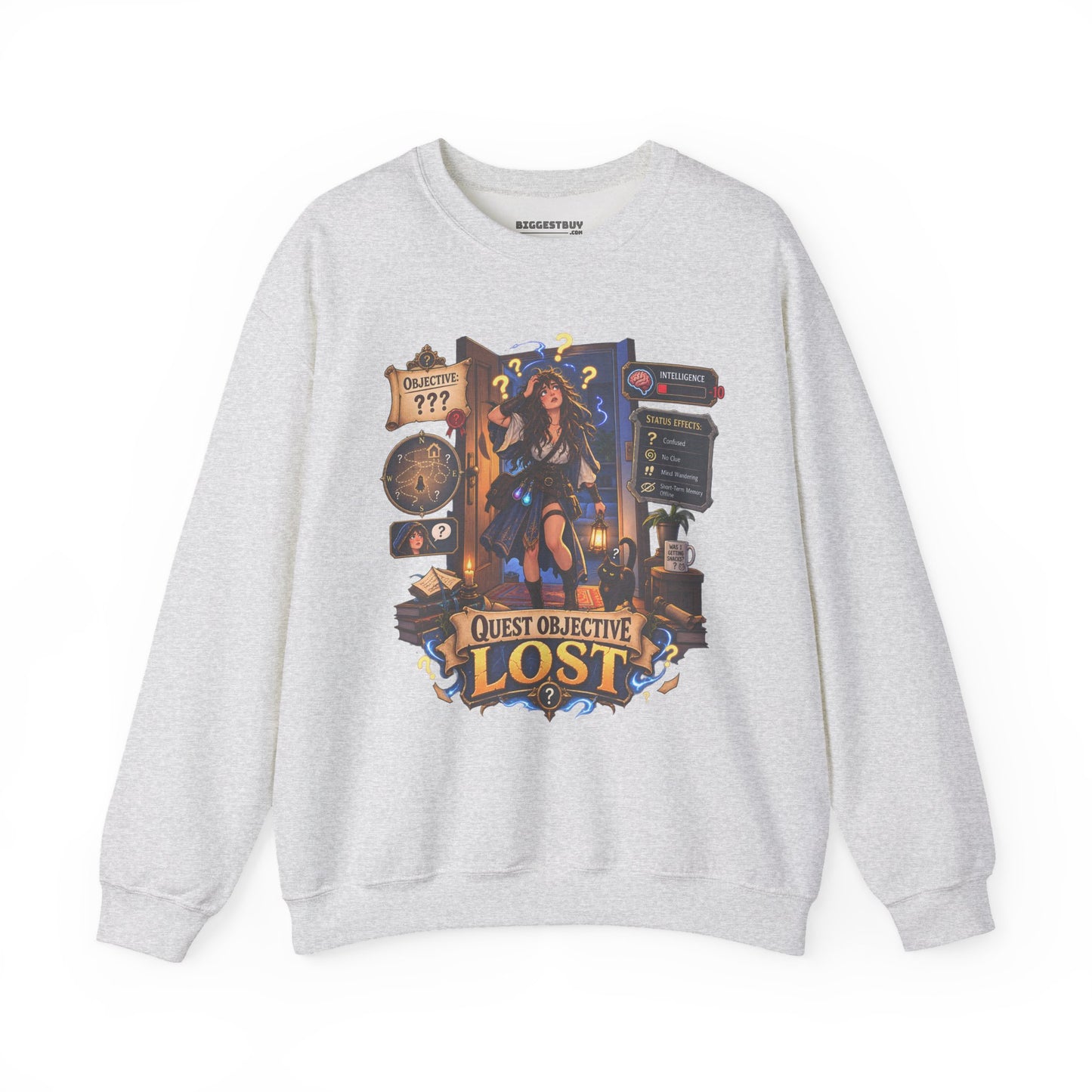 Quest Lost - Crewneck Sweatshirt