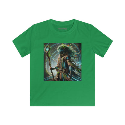 T-Shirt | Koszulka dziecięca | Miękki styl | Mytologia Słowiańska | Leshy | Duch lasu