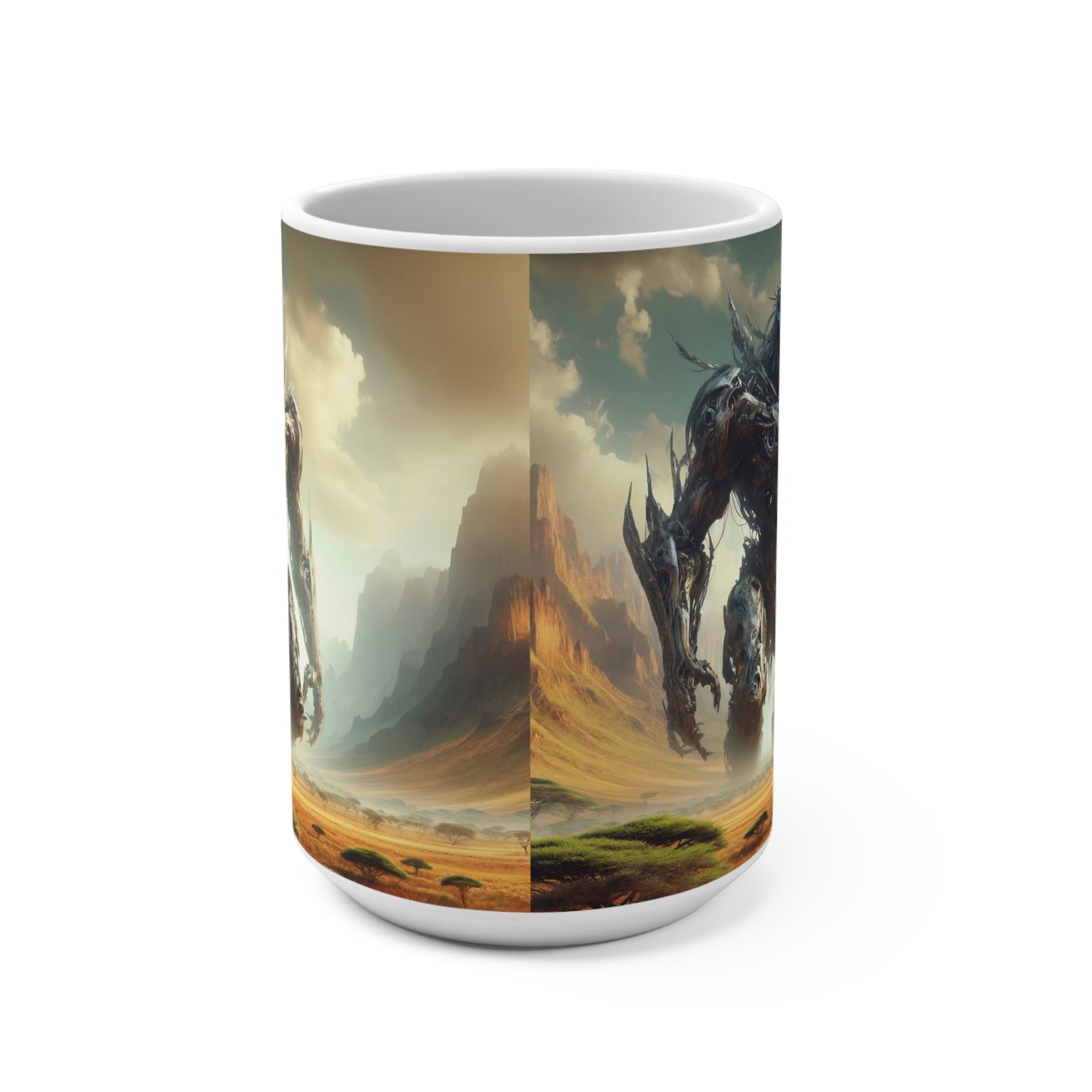 Tall Ceramic Mug