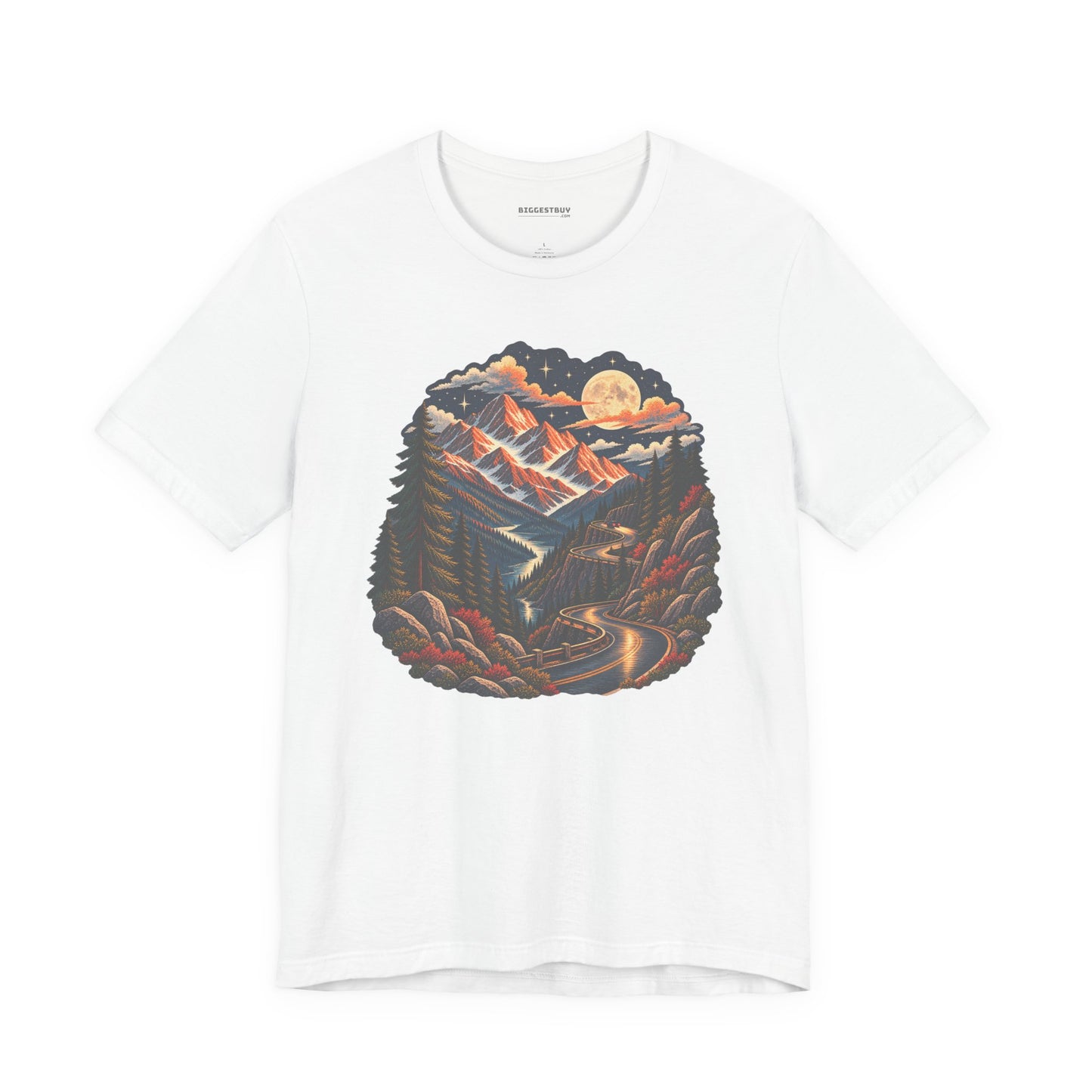 Moonlit Mountain - Classic Jersey Tee