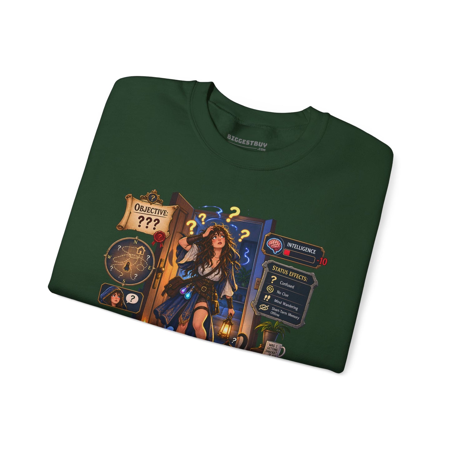 Quest Lost - Crewneck Sweatshirt