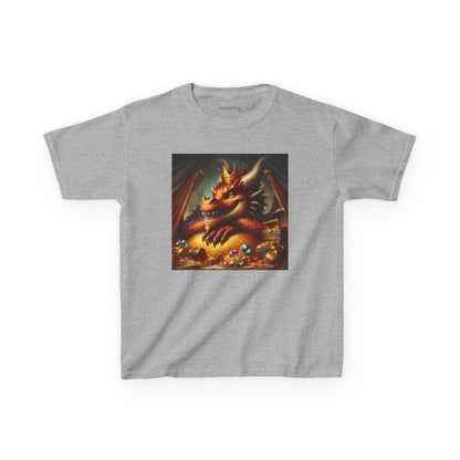 T-Shirt | Koszulka dziecięca | Ciężka bawełna | Nordycka Mitologia | Fafnir | Smok