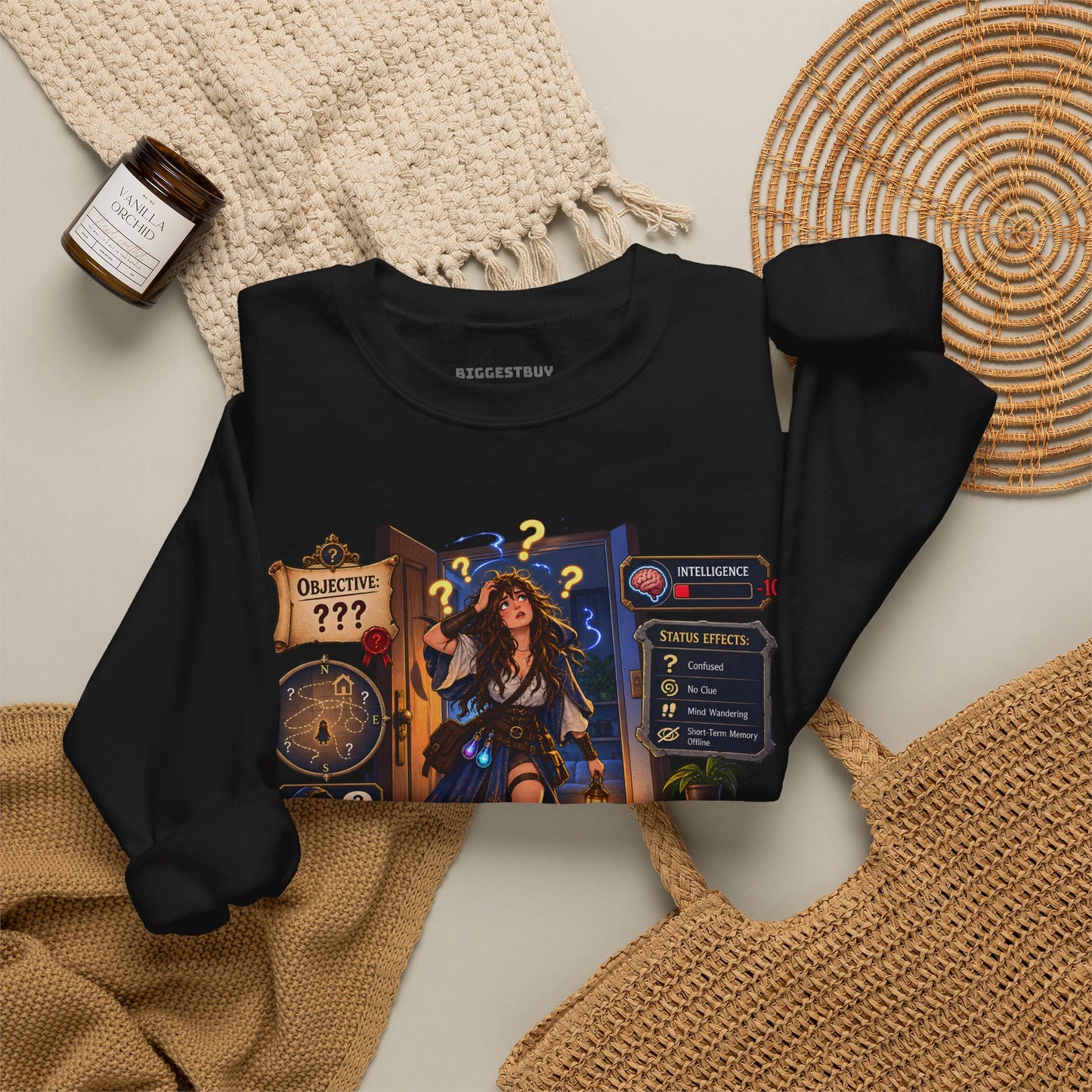 Quest Lost - Crewneck Sweatshirt
