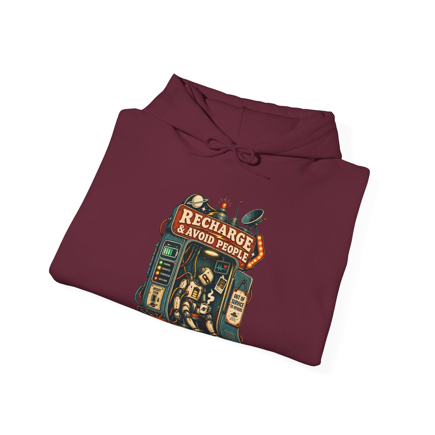 Social Recharge - Pullover Hoodie