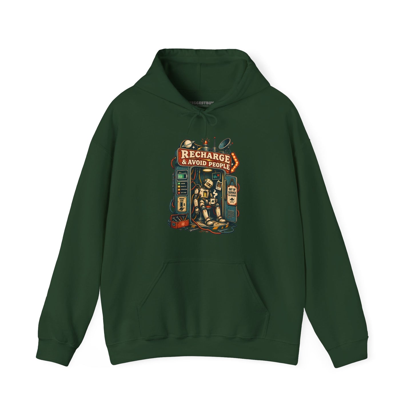 Social Recharge - Pullover Hoodie