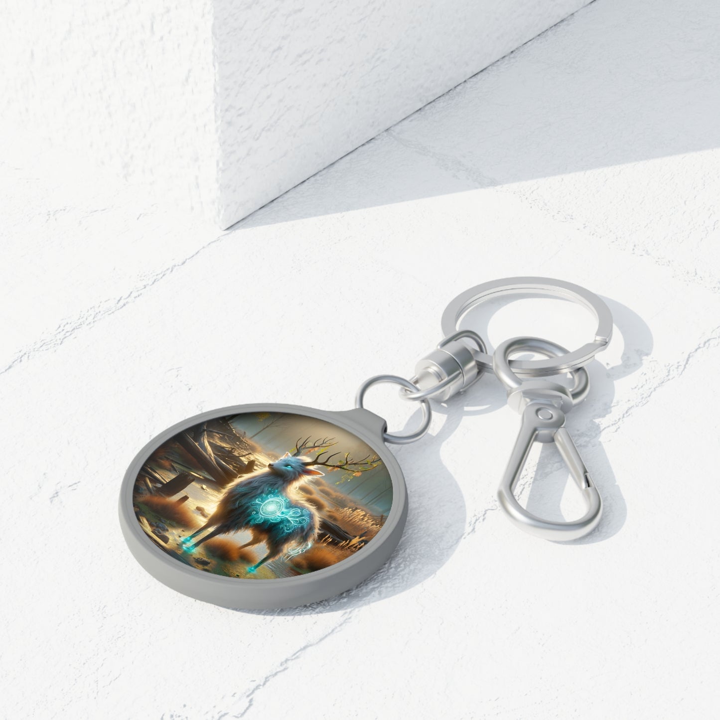 Round Keychain