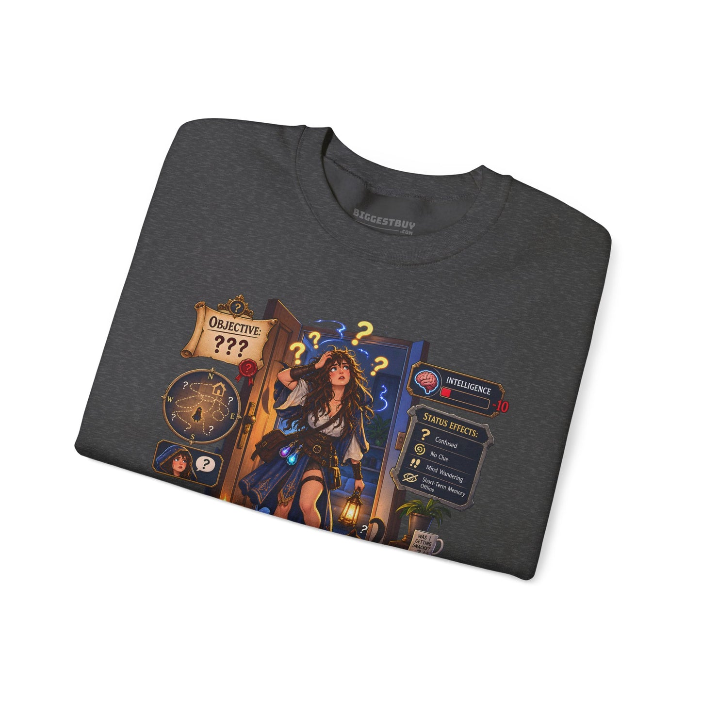 Quest Lost - Crewneck Sweatshirt