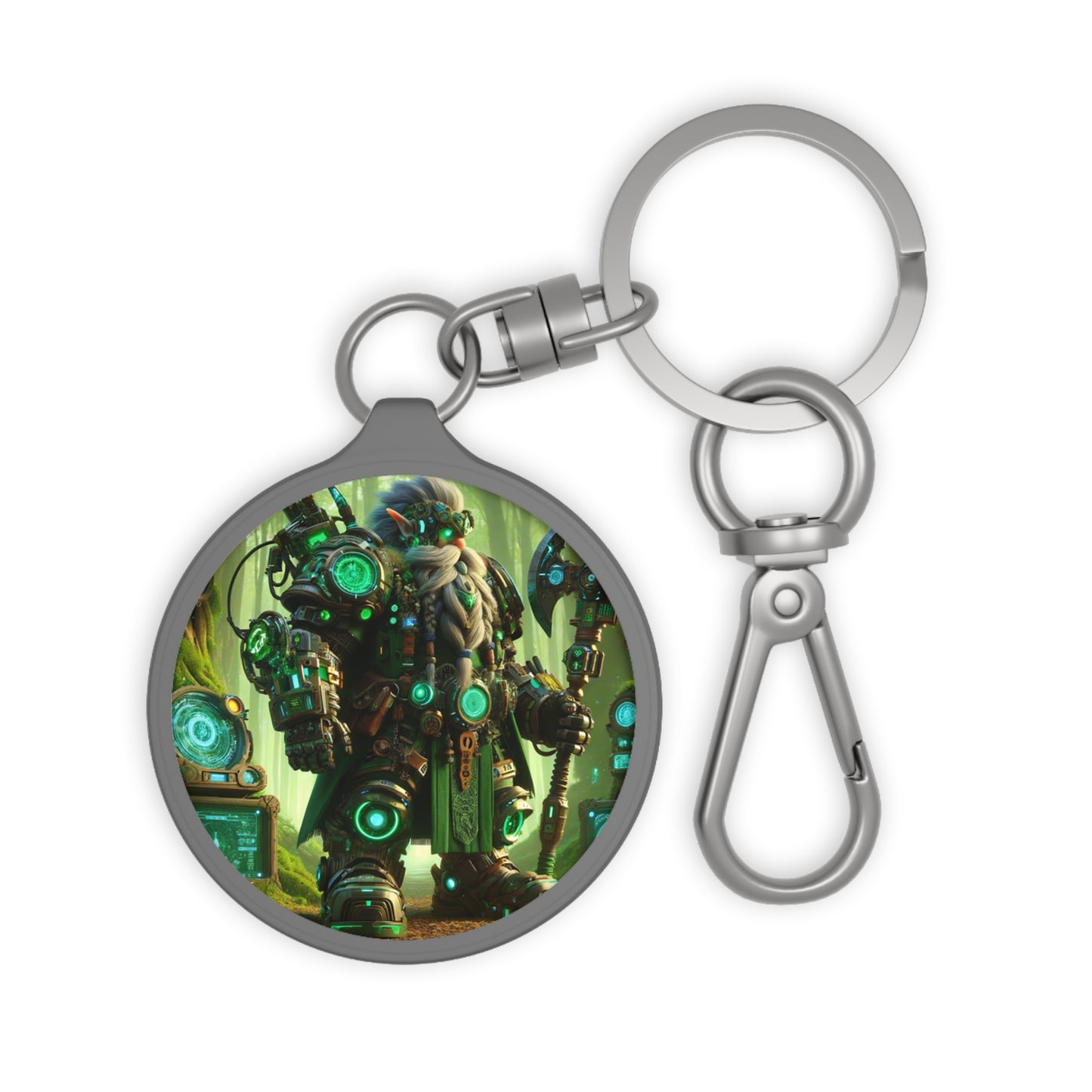 Round Keychain