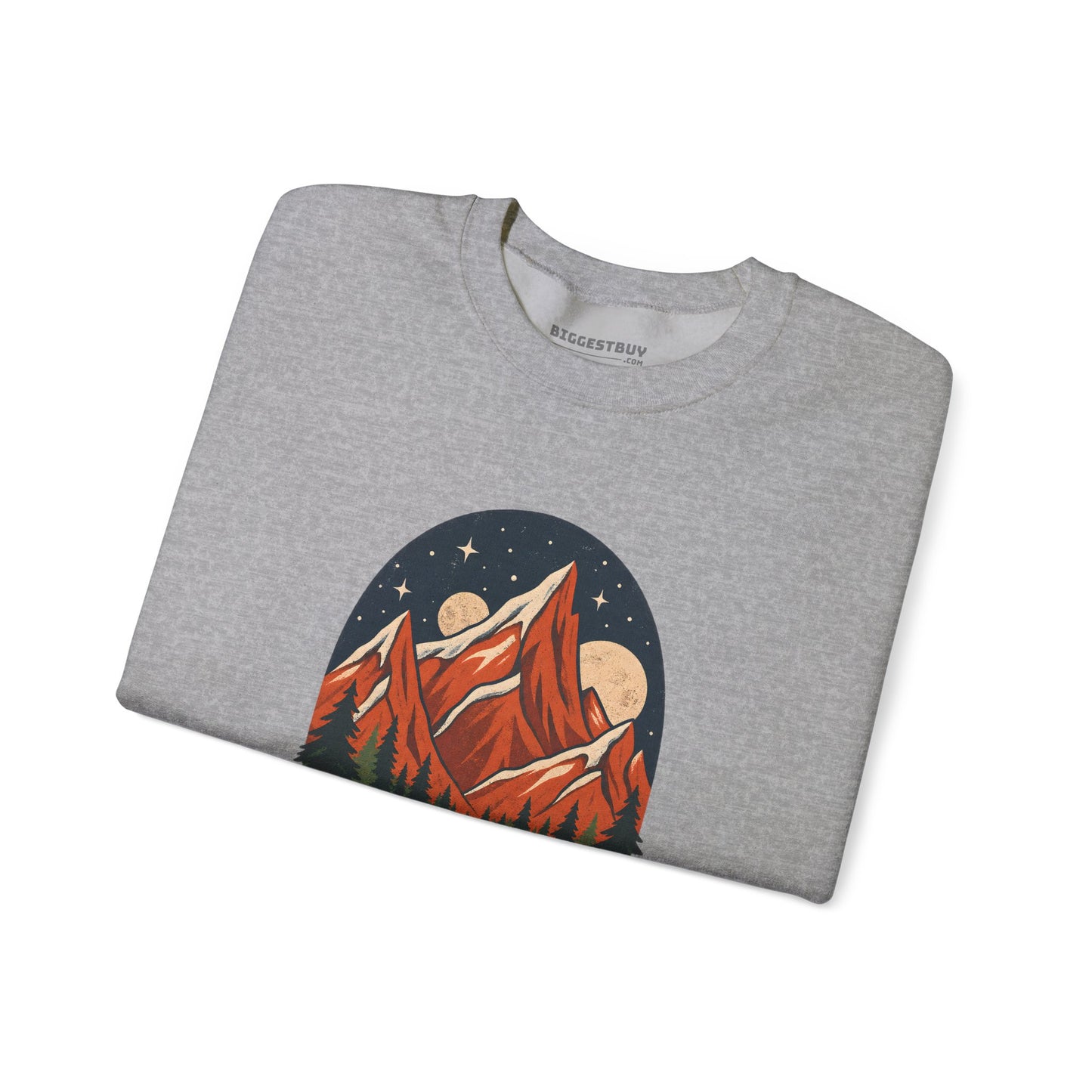 Mountain Maze - Crewneck Sweatshirt