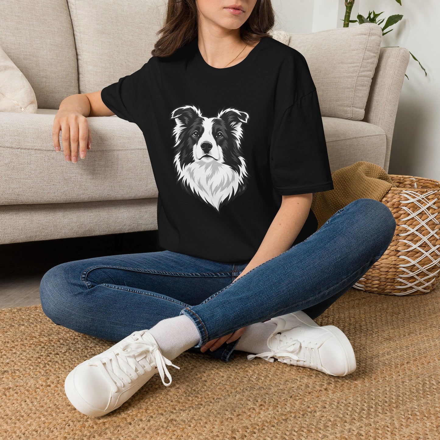 Collie Crest - Softstyle T-Shirt