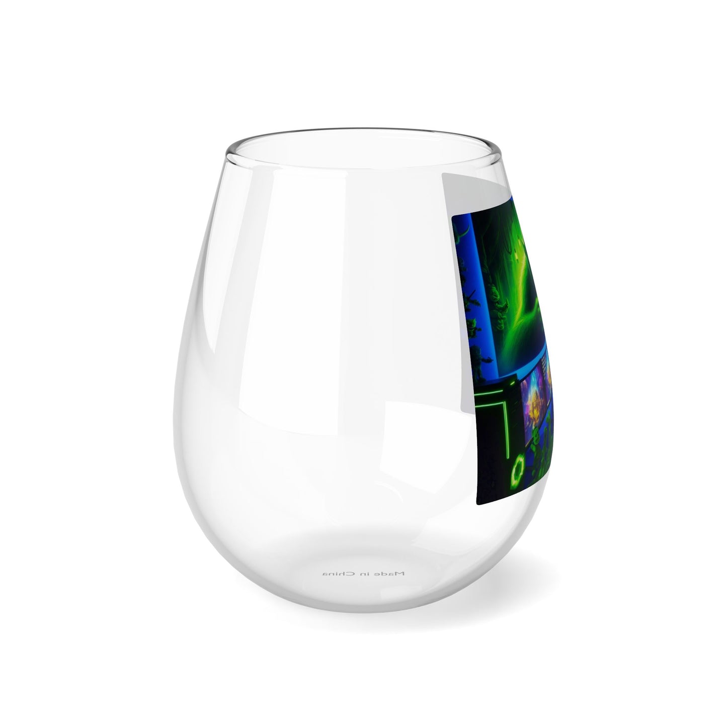 Wine Glass Stemless - Trickster Troll