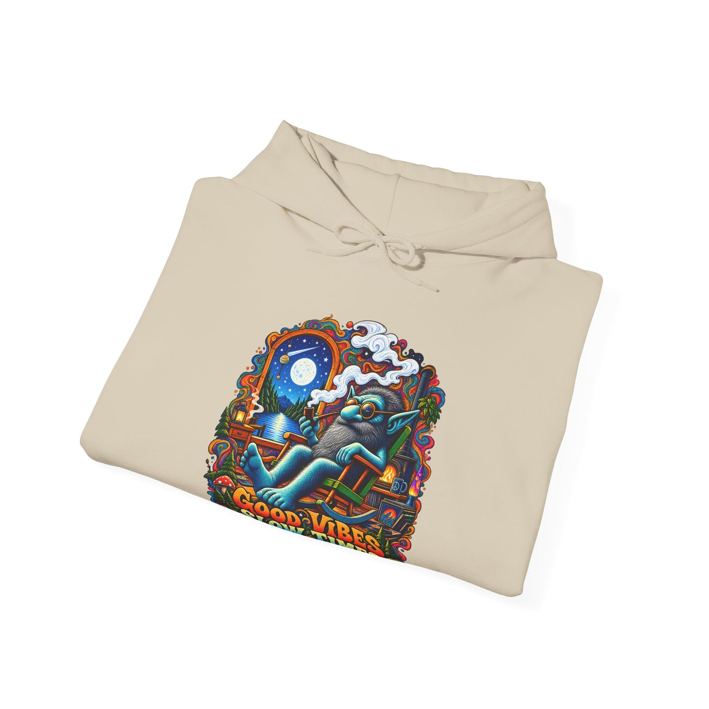 Slow Vibes - Pullover Hoodie