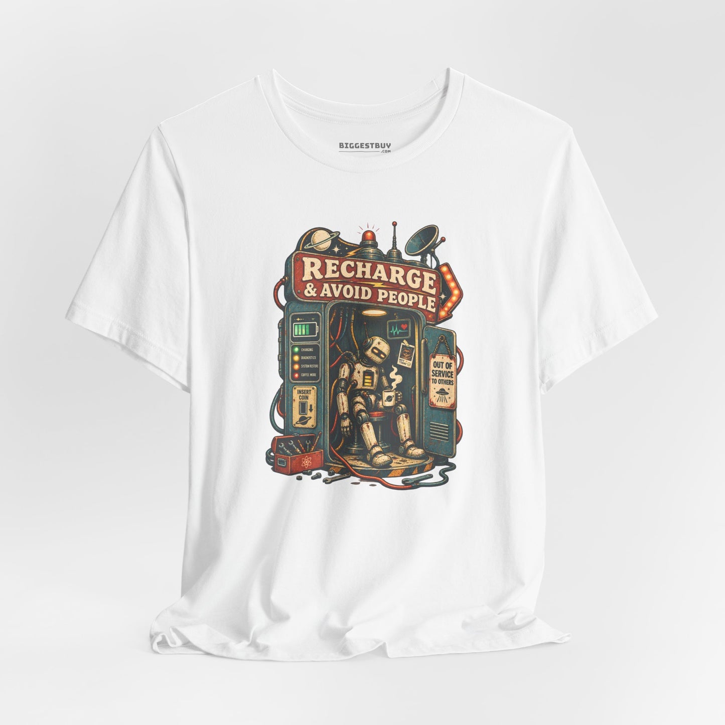 Social Recharge - Classic Jersey Tee
