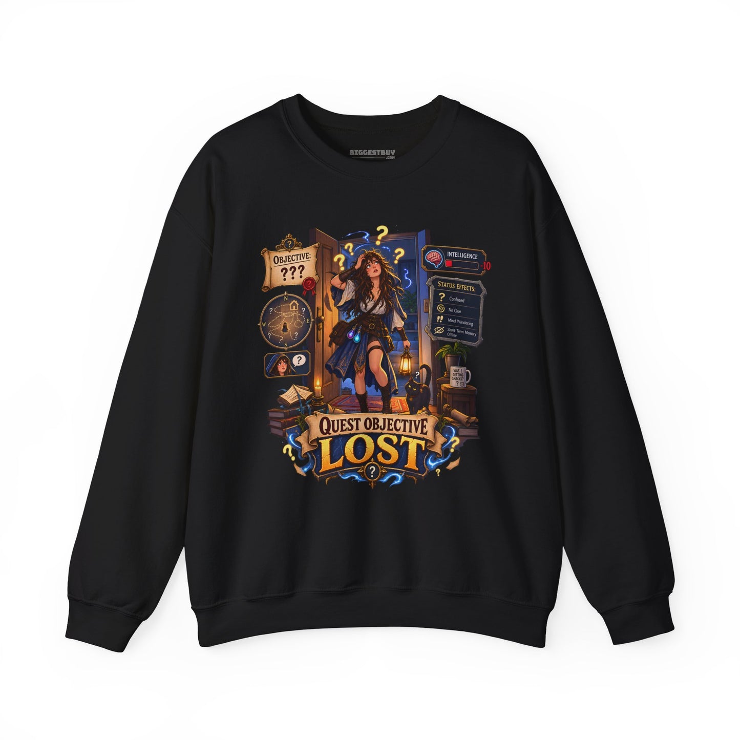 Quest Lost - Crewneck Sweatshirt
