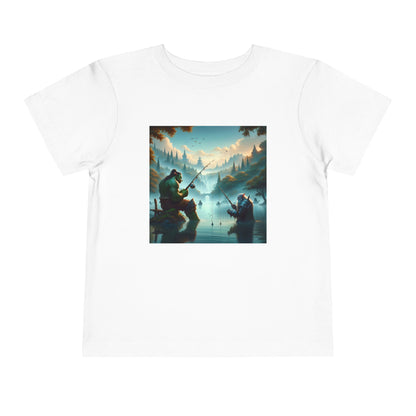 T-shirt | Peuter T-shirt | Korte mouw | Heldensage | Interraciale Vriendschap