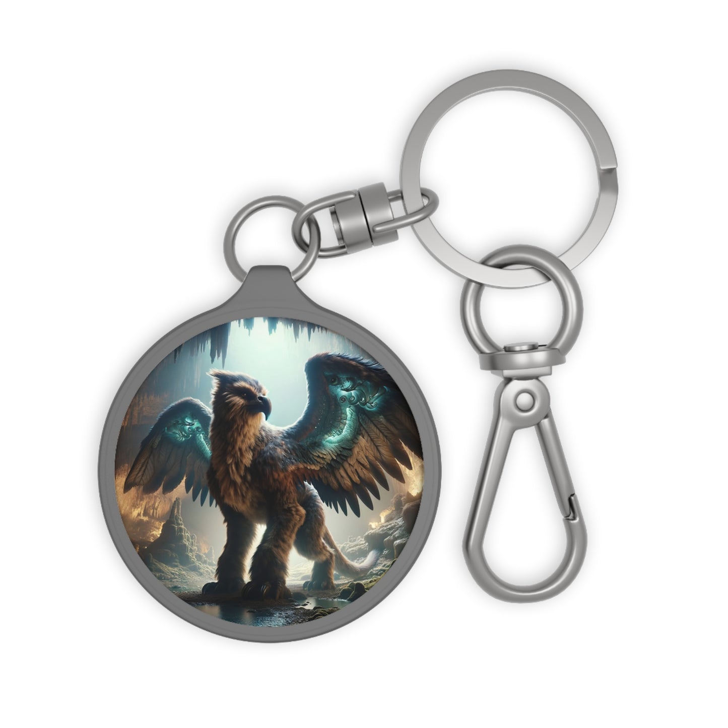 Round Keychain