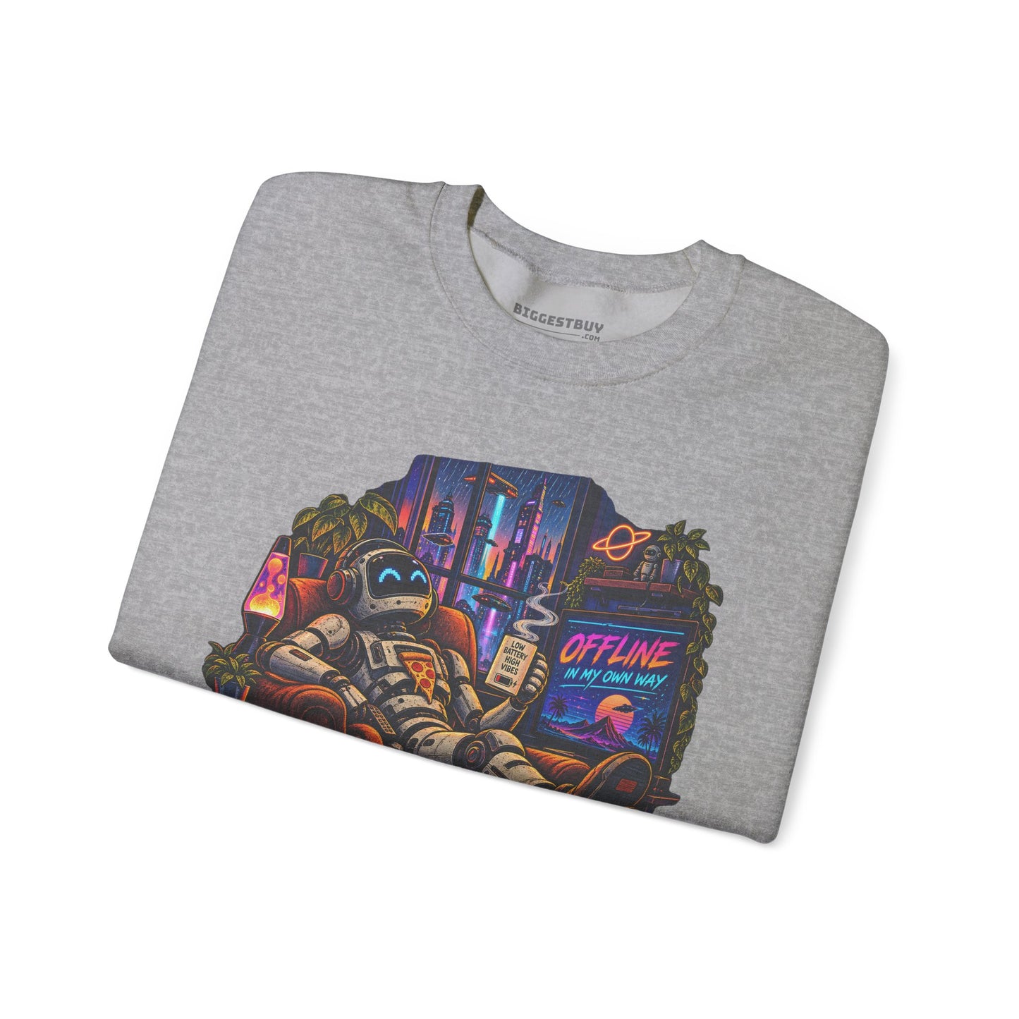 Offline Orbit - Crewneck Sweatshirt