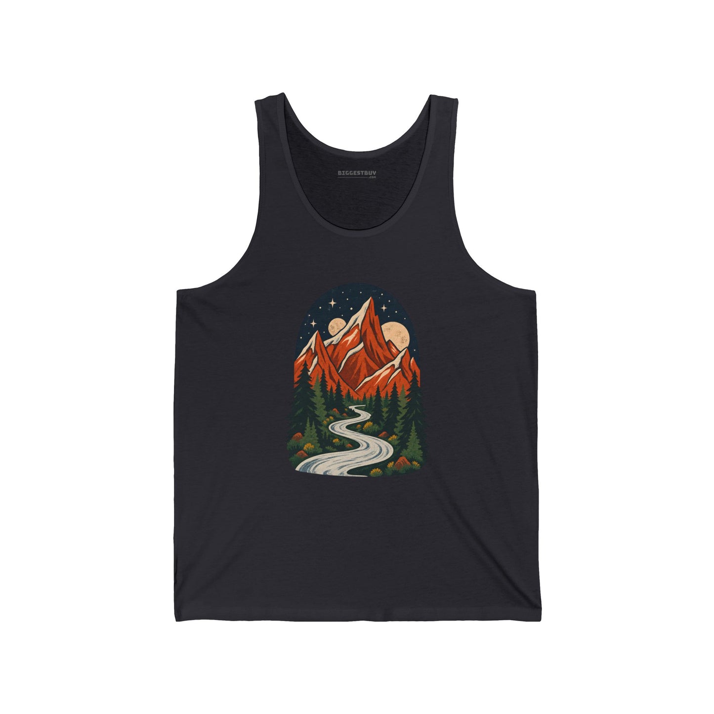 Mountain Maze - Jersey Tank Top