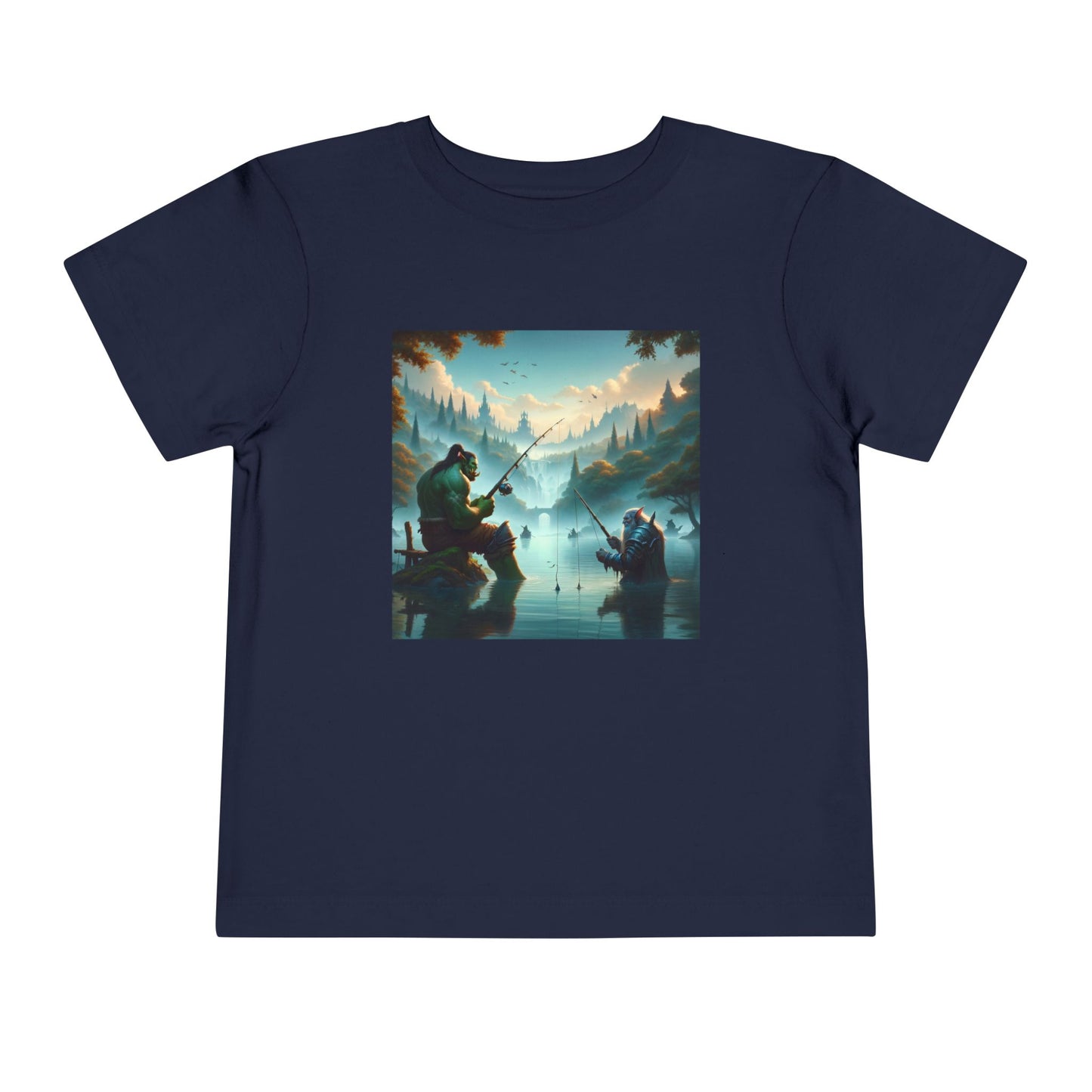 T-shirt | Peuter T-shirt | Korte mouw | Heldensage | Interraciale Vriendschap