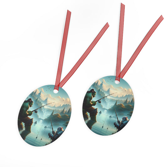 Ornament | Metal | Fantasy międzyrasowe | Orc i krasnolud