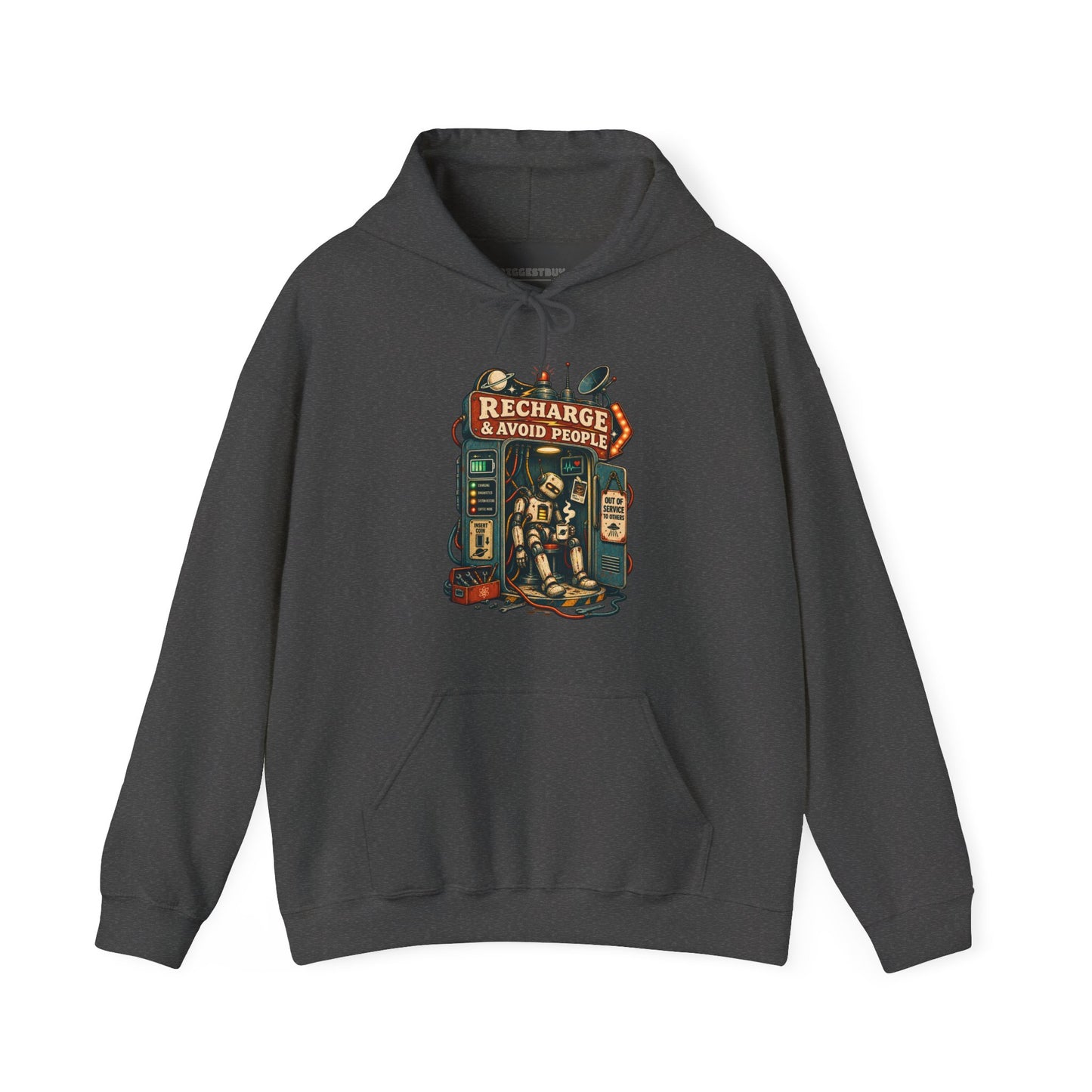 Social Recharge - Pullover Hoodie