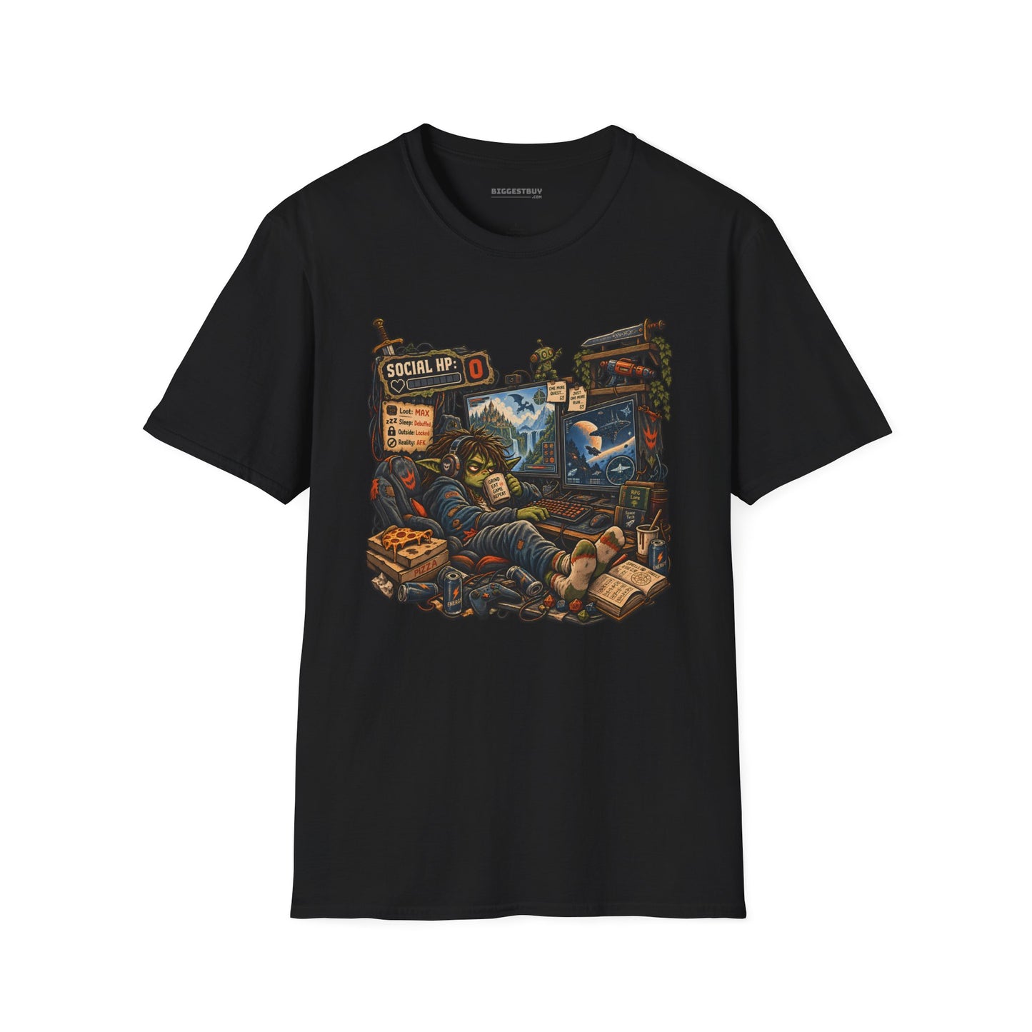 Social Zero - Softstyle T-Shirt