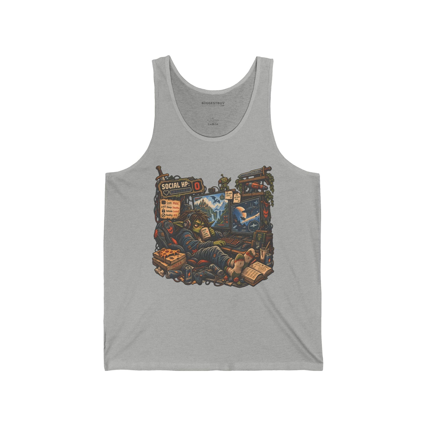 Social Zero - Jersey Tank Top