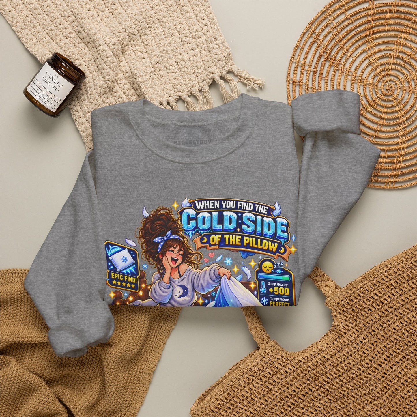 Pillow Party - Crewneck Sweatshirt