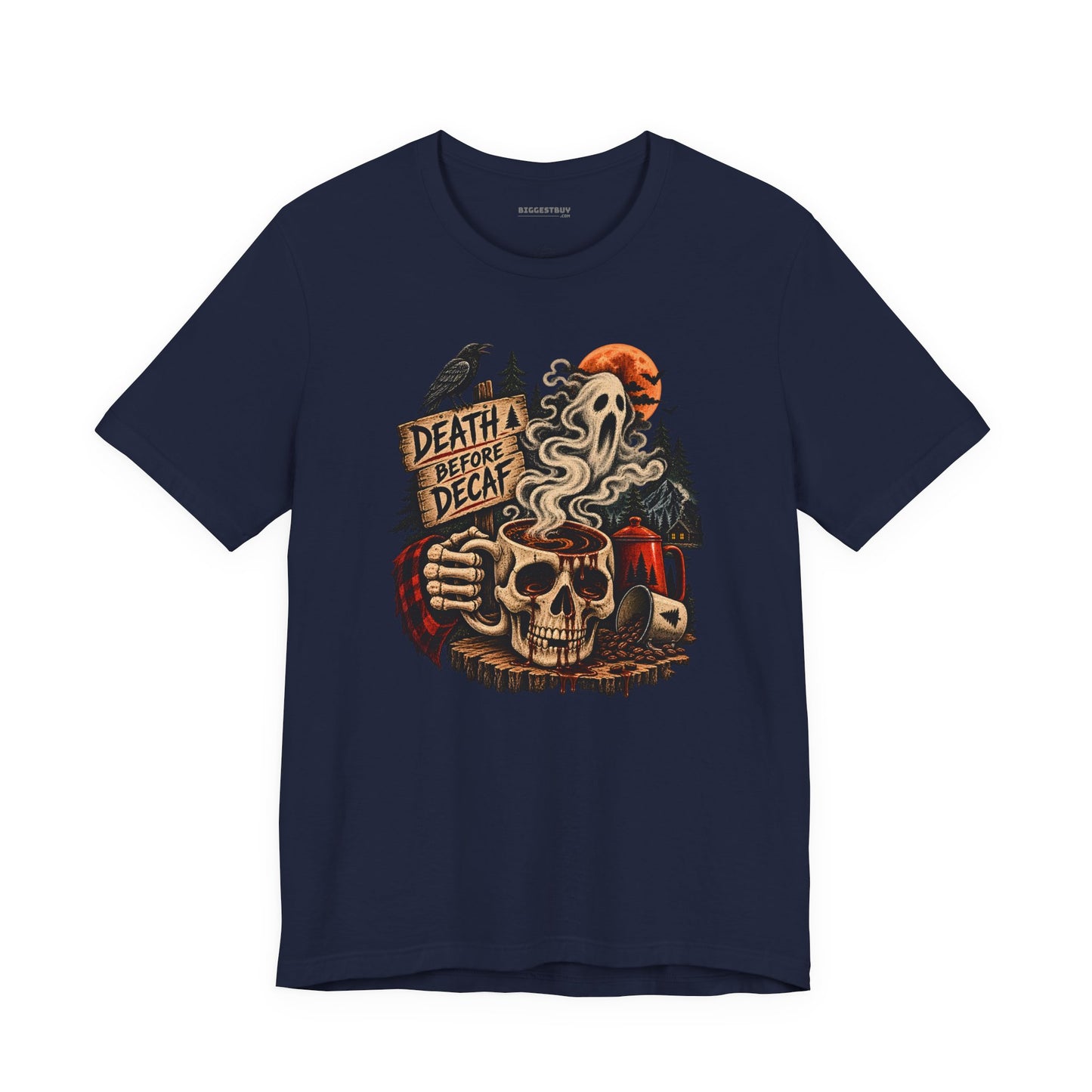 Death Decaf - Classic Jersey Tee