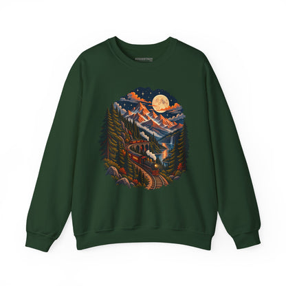 Midnight Rails - Crewneck Sweatshirt
