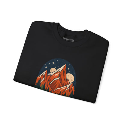 Mountain Maze - Crewneck Sweatshirt