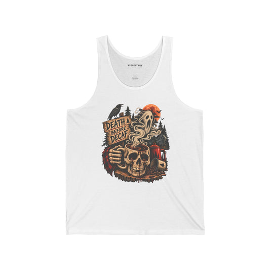 Death Decaf - Jersey Tank Top