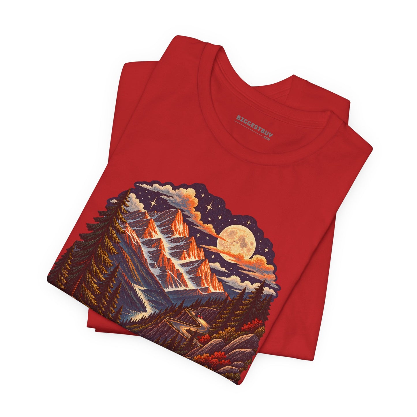 Moonlit Mountain - Classic Jersey Tee