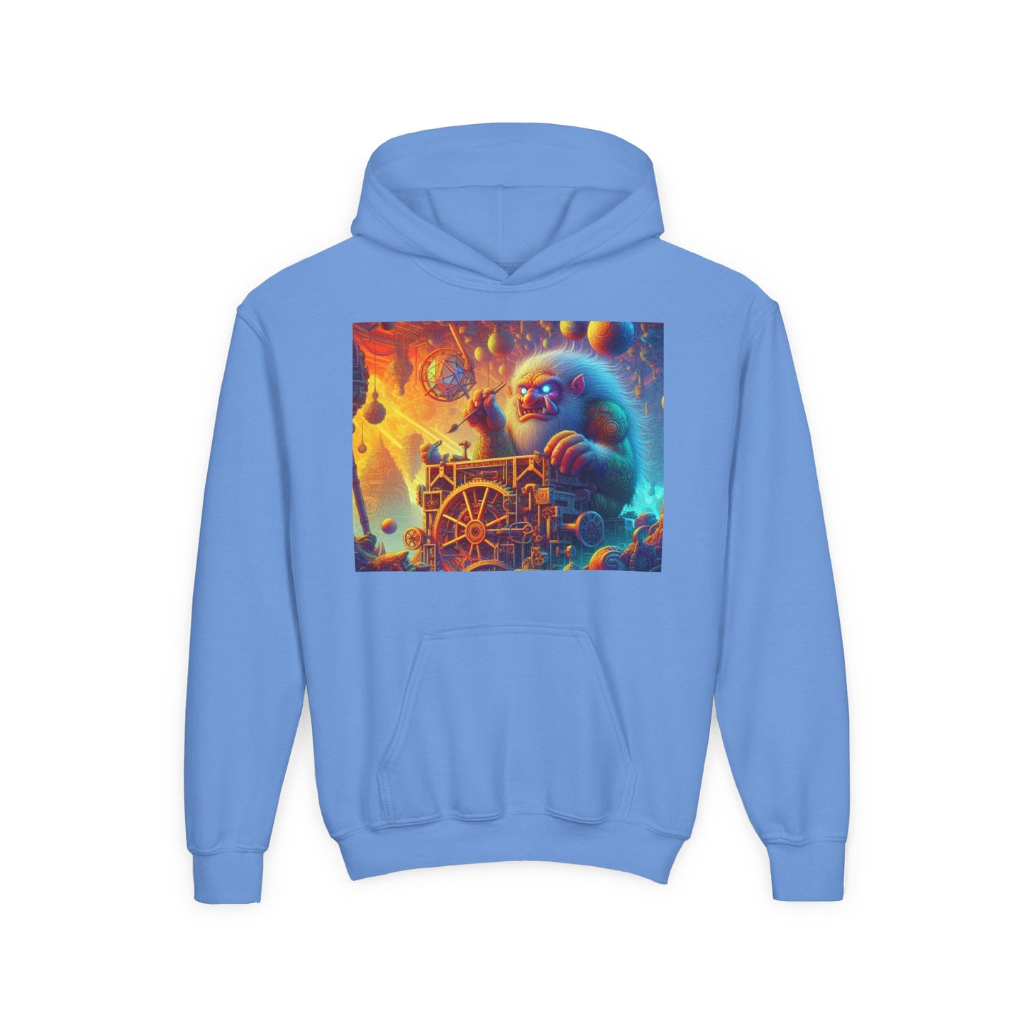 Bluza dresowa | Młodzieżowa | Z kapturem | Gruba mieszanka | Mitologia Arktyczna | Mechanik Lodu