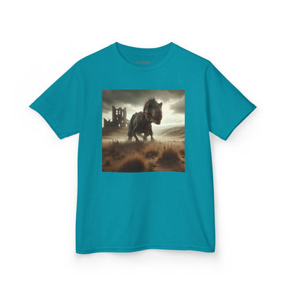 Camiseta | Camiseta Infantil | Algodão Pesado | Ficção Dinossáurica | T-Rex Ancestral