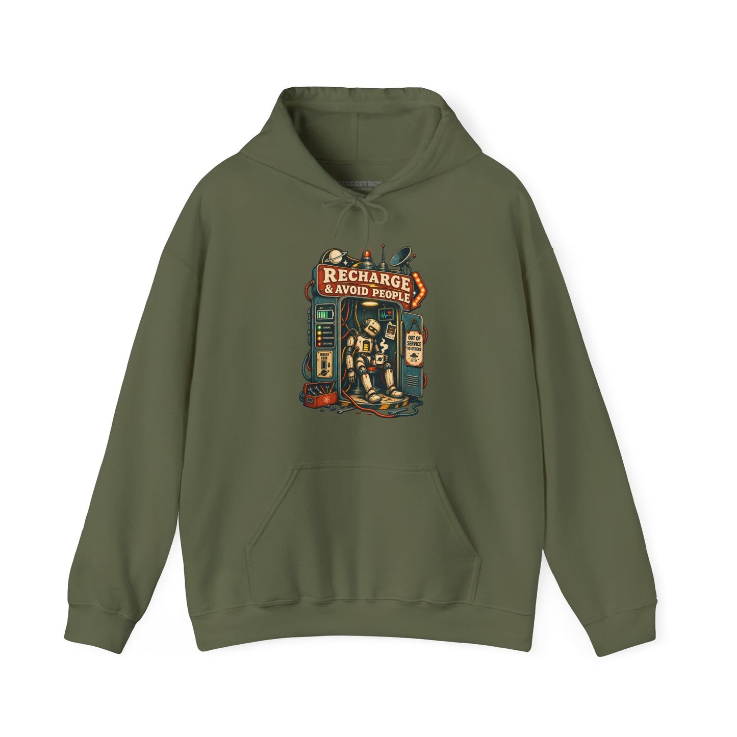 Social Recharge - Pullover Hoodie