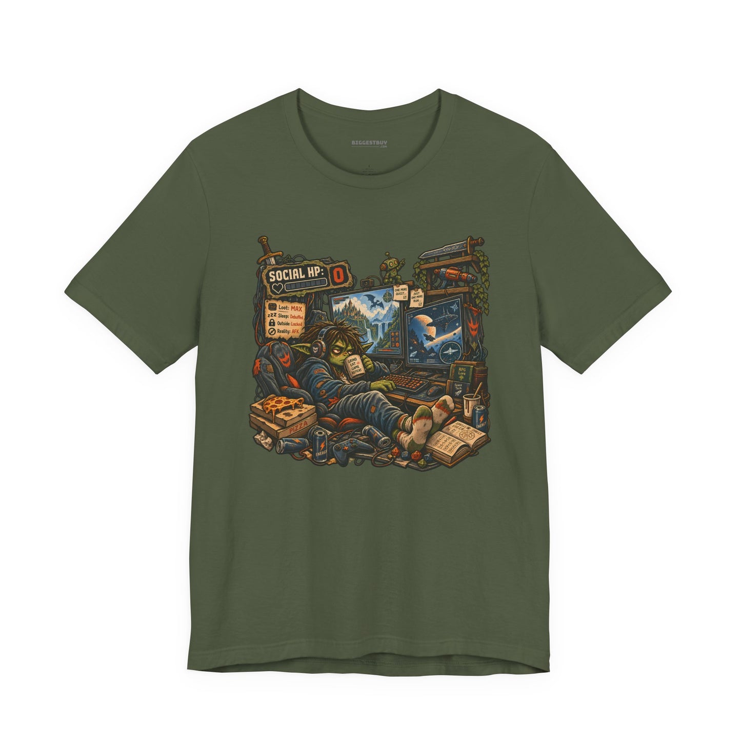 Social Zero - Classic Jersey Tee