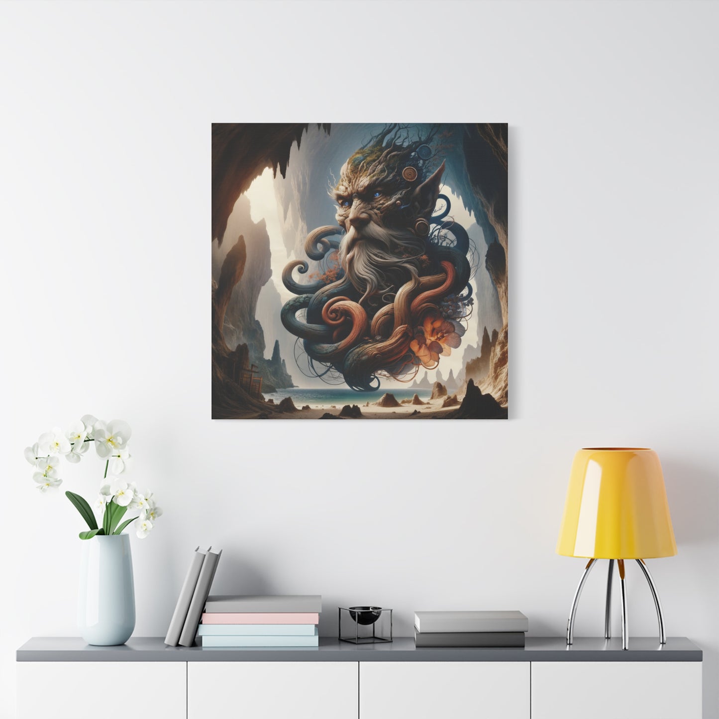 Toile | Mate | Mythologie Maritime | Divinité Aquatique