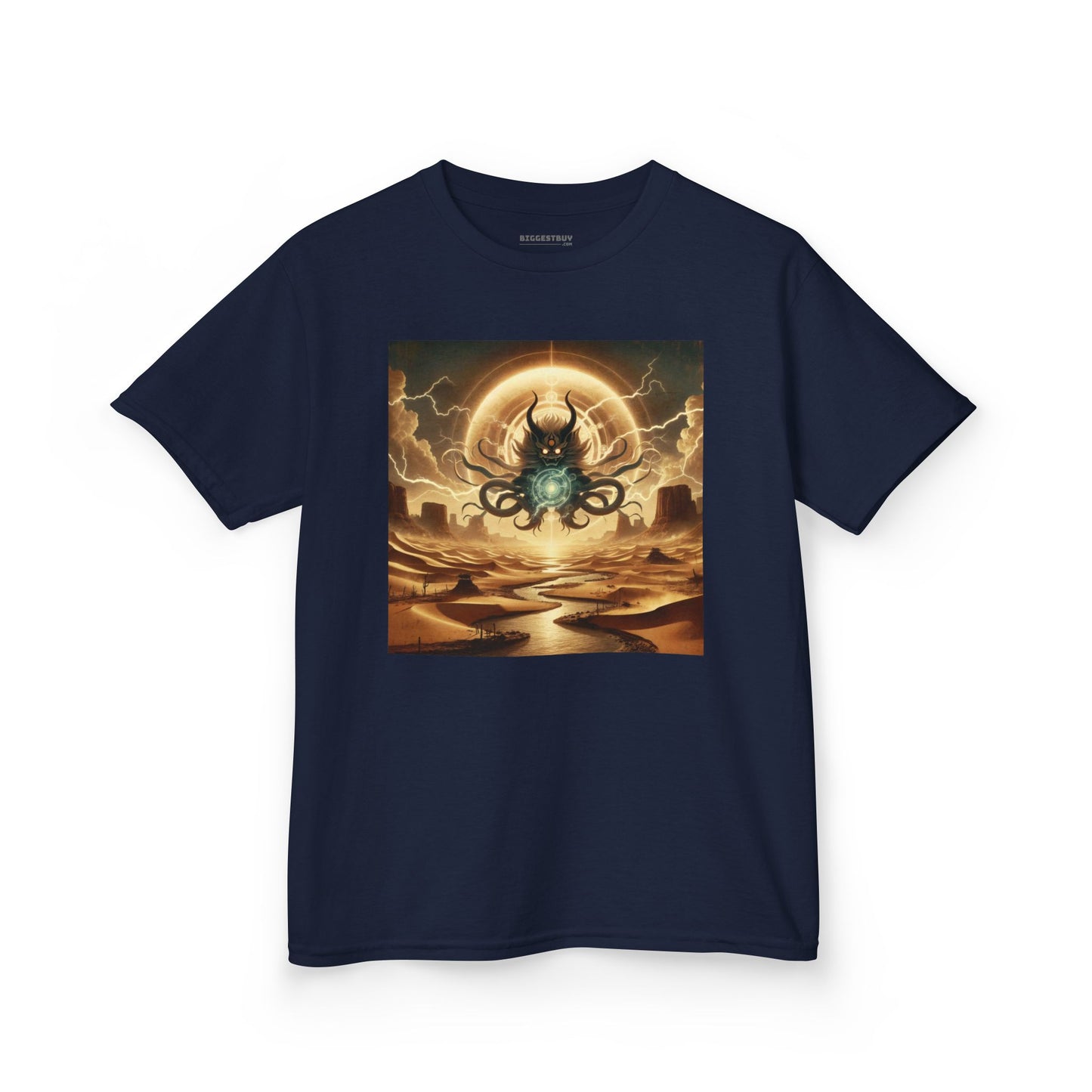 Camiseta | Camiseta para niños | Algodón grueso | Horror Cósmico | Entidad Lovecraftiana | Caos
